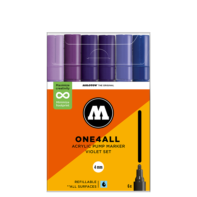 Molotow One4All 227HS Violet Set