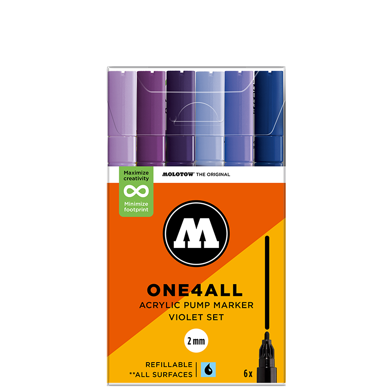Molotow One4All 127HS Violet Set