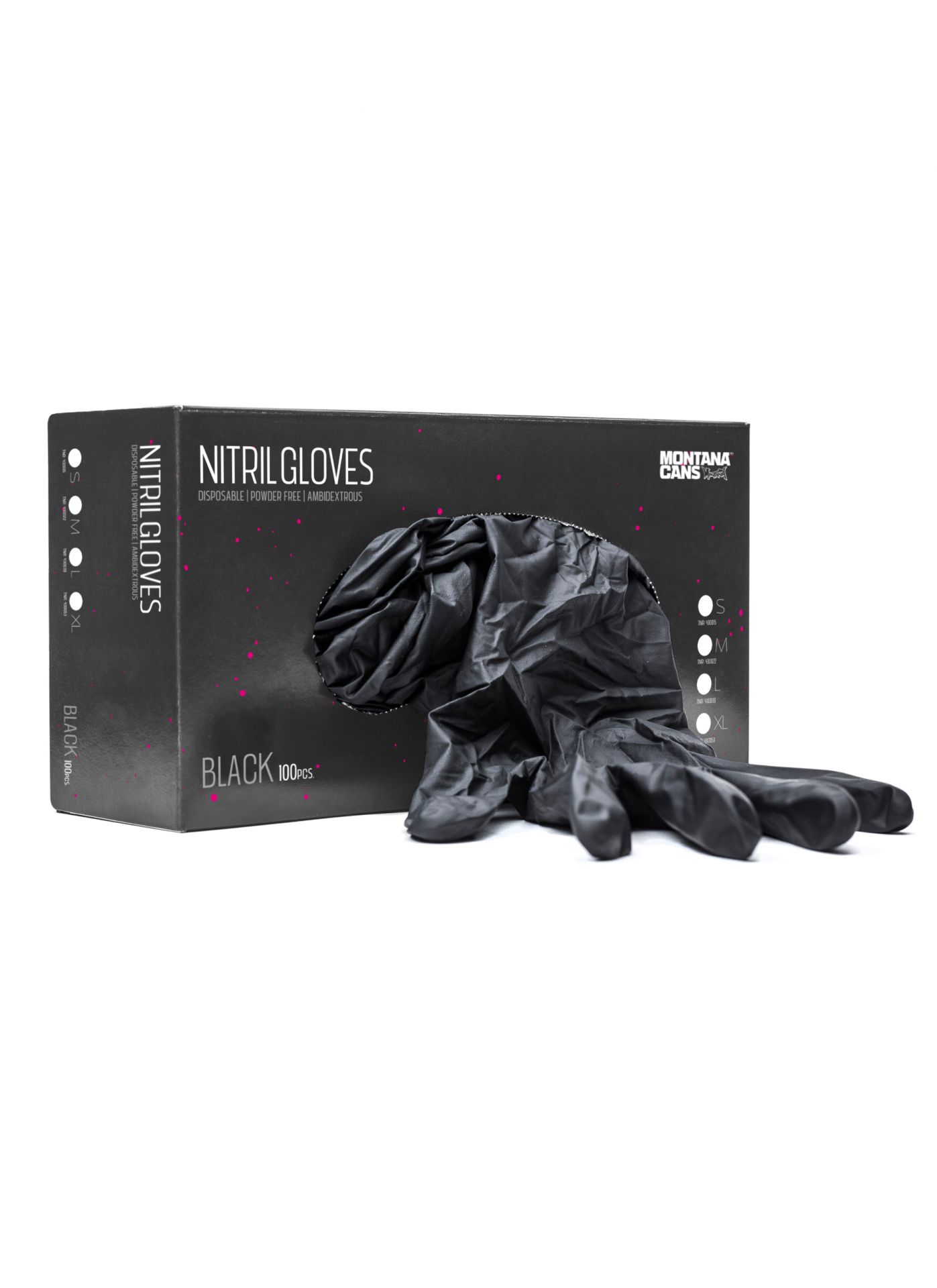 Montana Nitril Gloves - boîte de 100 gants