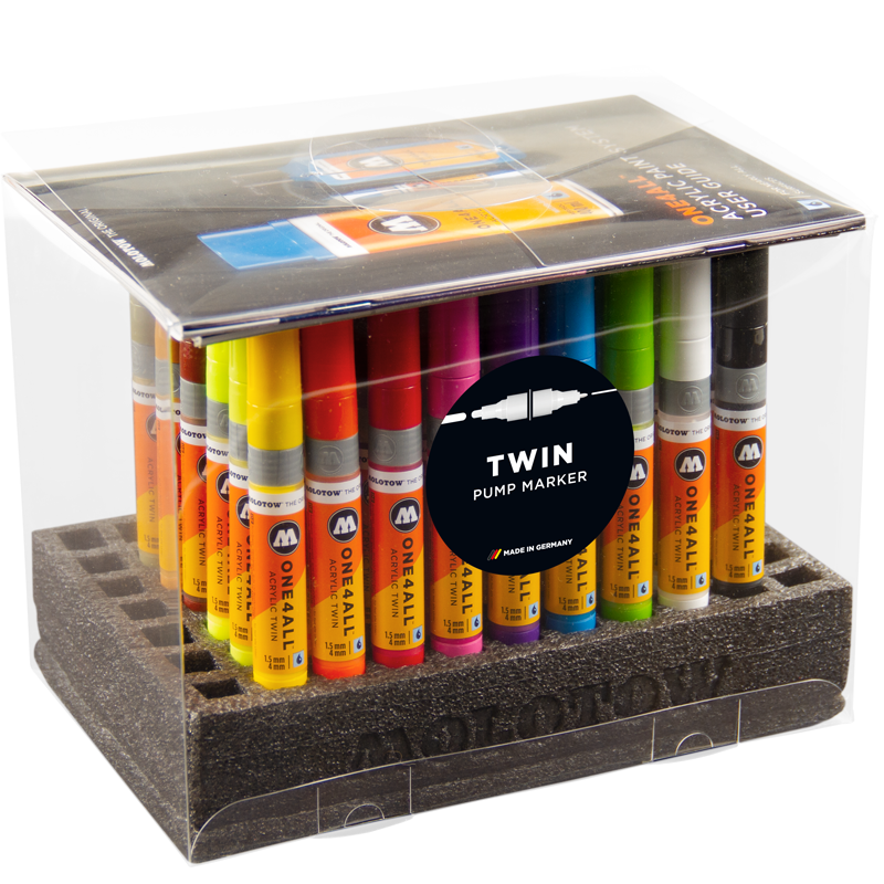 Molotow One4All Acrylic Twin Complete Set