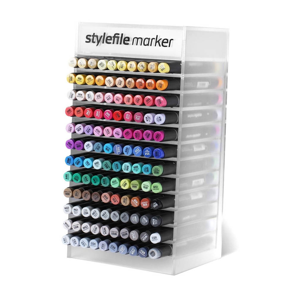 Stylefile Marker Acrylic 120er Display