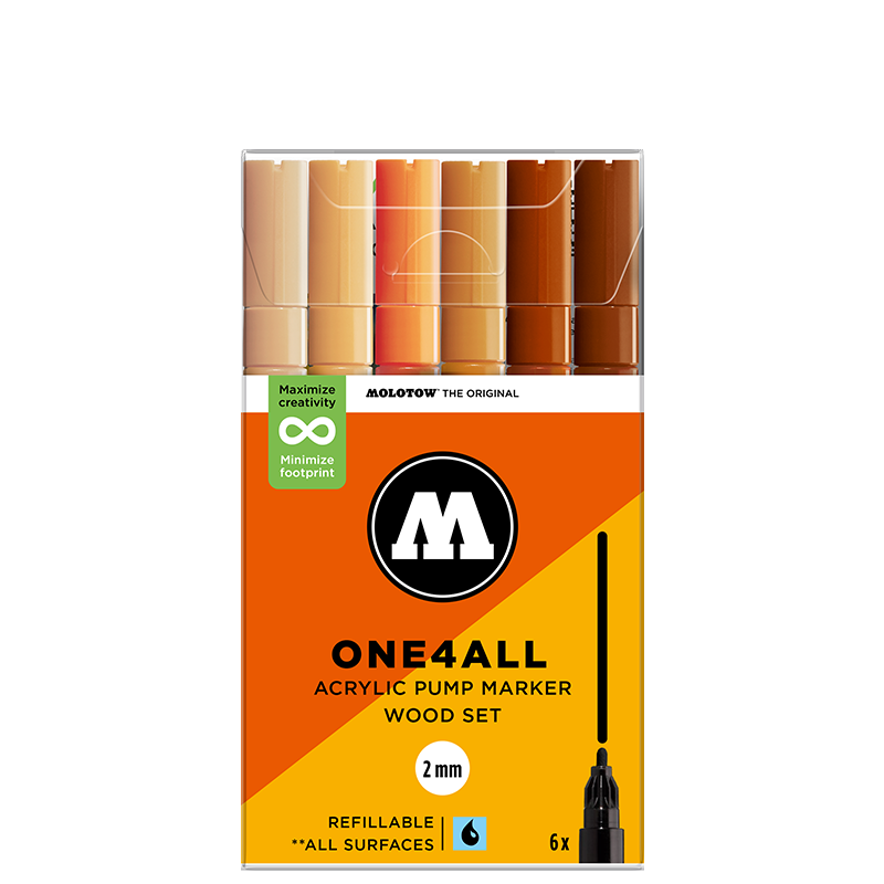 Molotow One4All 127HS Wood Set